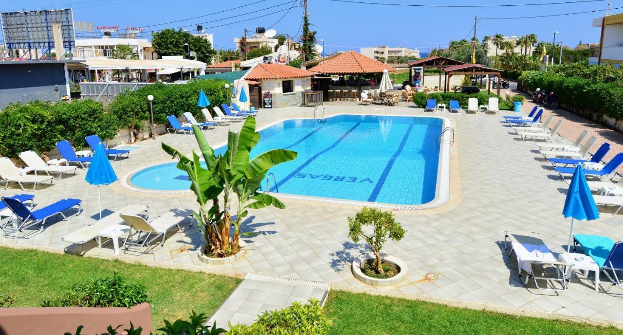 Vergas Hotel Malia Exterior foto